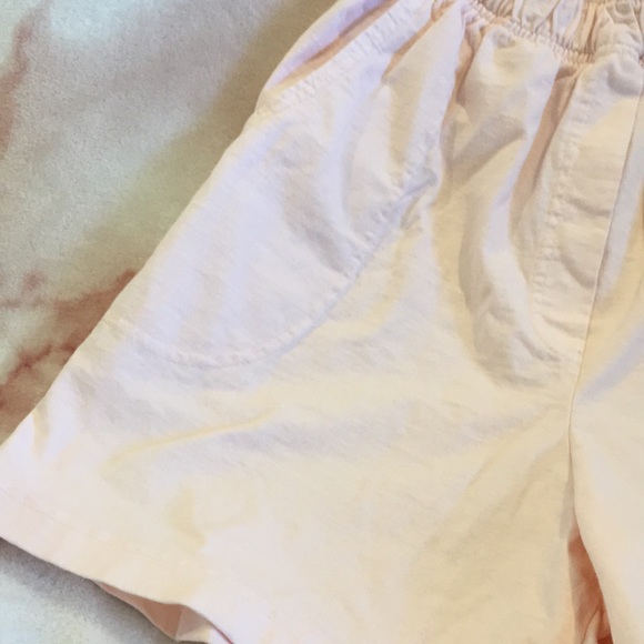 Soft Pastel Pink Comfort Leisure Shorts Elastic Waist NWOT preshrunk Cotton - Picture 7 of 14